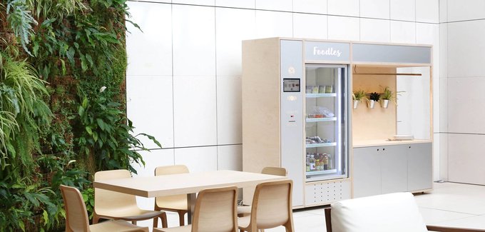 Du simple distributeur vers une véritable cantine connectée!