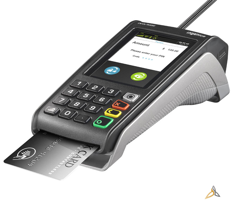 Ingenico Desk 5000 sans contact - Terminal de paiement - Synalcom