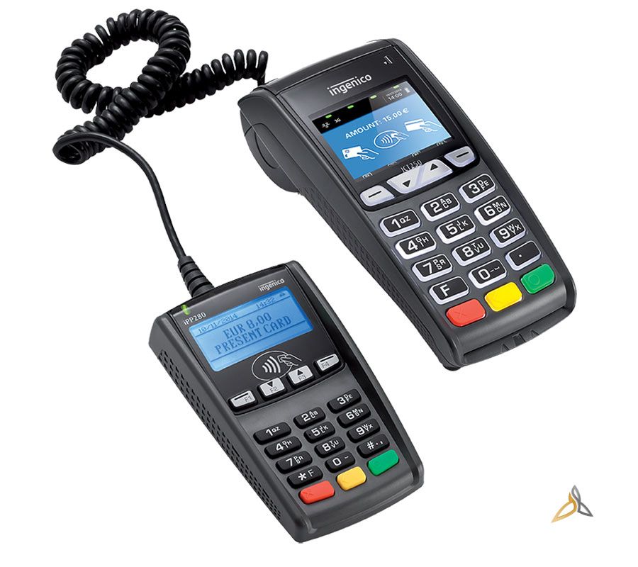 terminal de paiement ict200 series avec pinpad ingenico