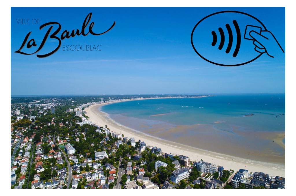La plage connectée de La Baule accepte les paiements sans contact