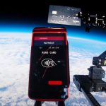 Visa : 1er paiement sans contact dans l’espace